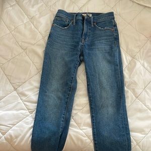 Madewell mid-rise skinny jeans